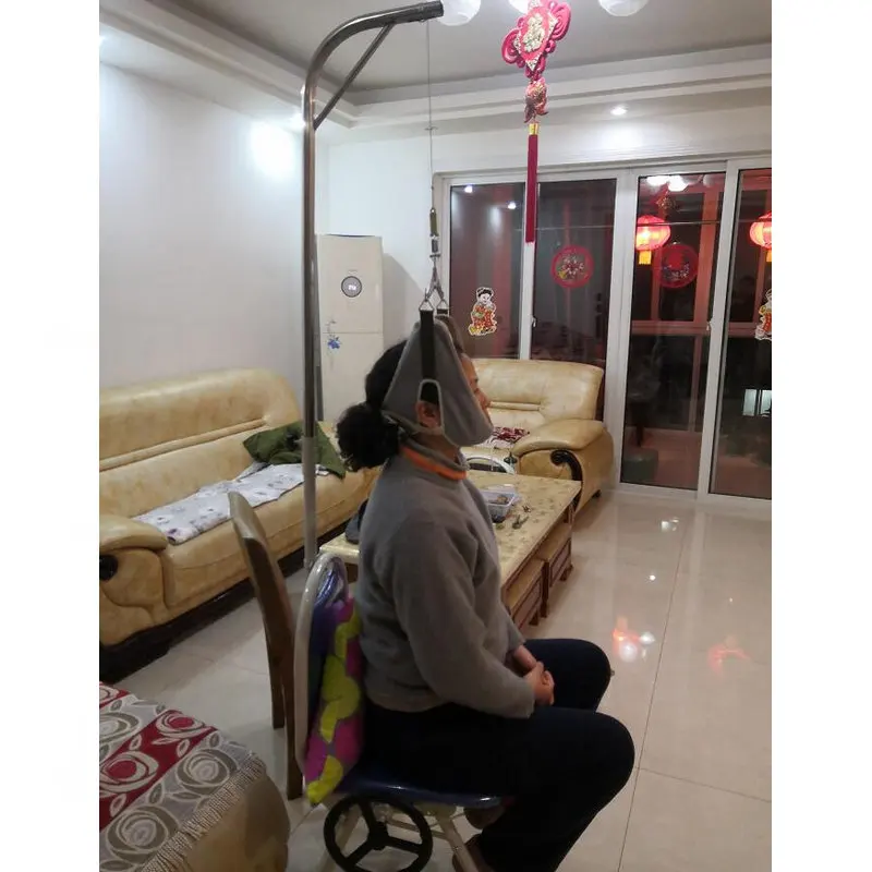 Folding Traction Chair, Cervical Stretching Device, For Vertebra Rehabilitation Correction Physical Therapy Pain Relief