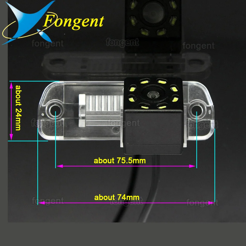 Dynamic Trajectory Parking Line Car Rear View Reverse Backup Camera For Mercedes Benz R-Class W251 X164 W164 SLK R171 2005-2013