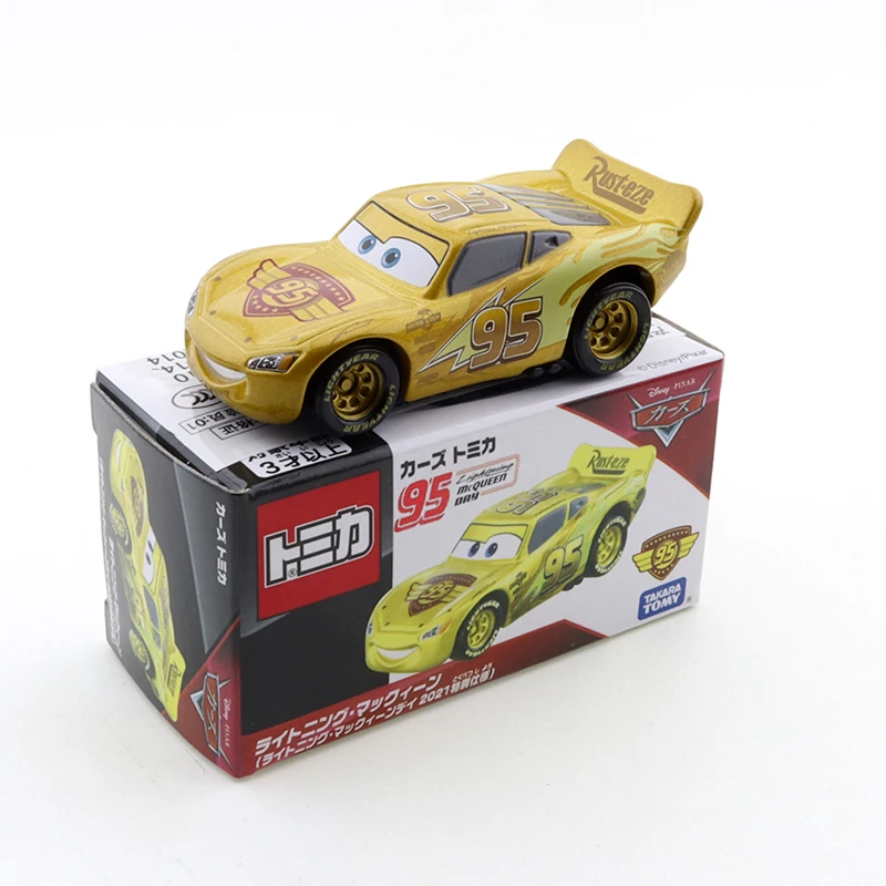 TAKARA TOMY Tomica Alloy Car Model Boy Toy Ornaments 2021Special Edition Lightning McQueen Mater Uncle Mack