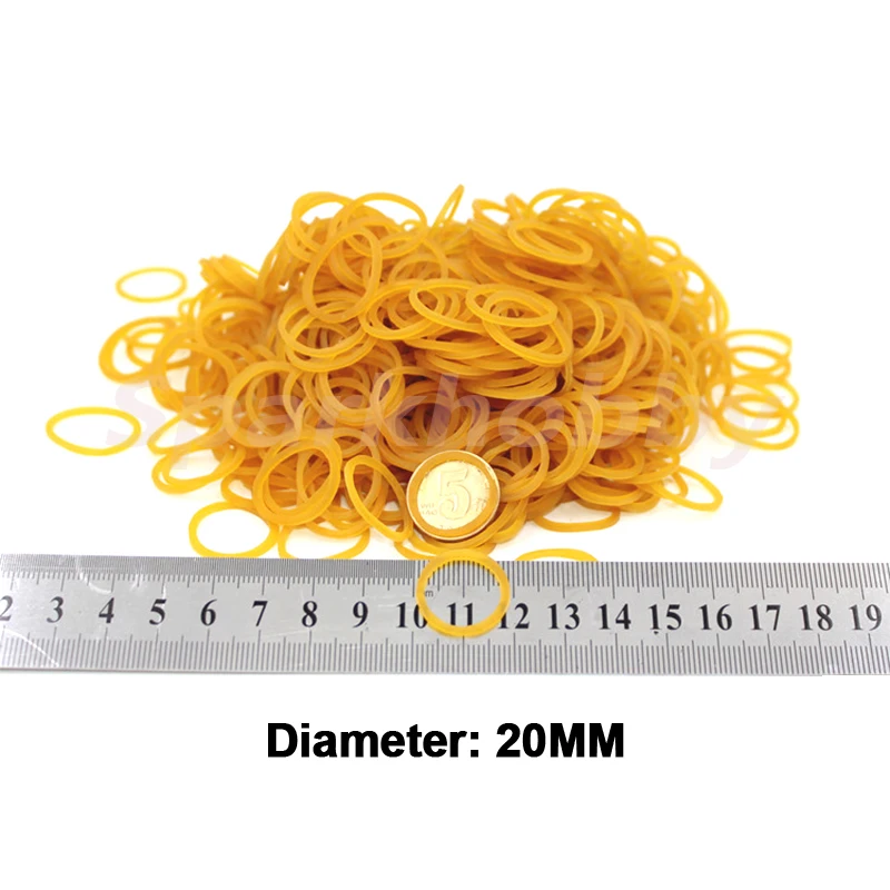 50PCS Internal Diameter 20MM 50MM Rubber Band Elastic Rring For Fixing Airplane Wing Battery Toy Accessories Model Parts