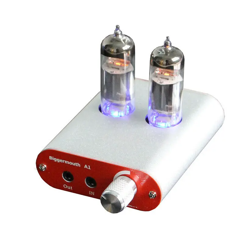 

Class A 6J5 tube headphone amplifier Decode audio HIFI DIY AMP with special-purpose power adapter