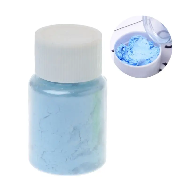 C90C Pearlescent Mica Pigment Powder Rainbow UV Resin Epoxy Craft DIY Jewelry Making