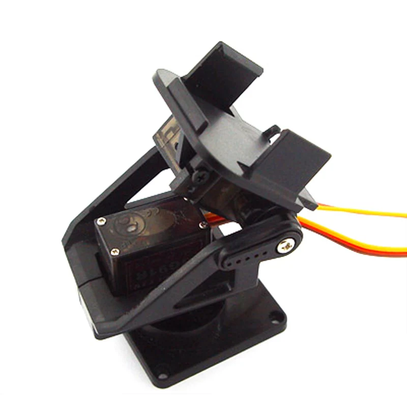 1Set 20g Nylon Plastic Dual Axis Servo Gimbal PTZ Mount Bracket Micro Aerial Model Camera for RC Drone Quadcopter Toys Parts