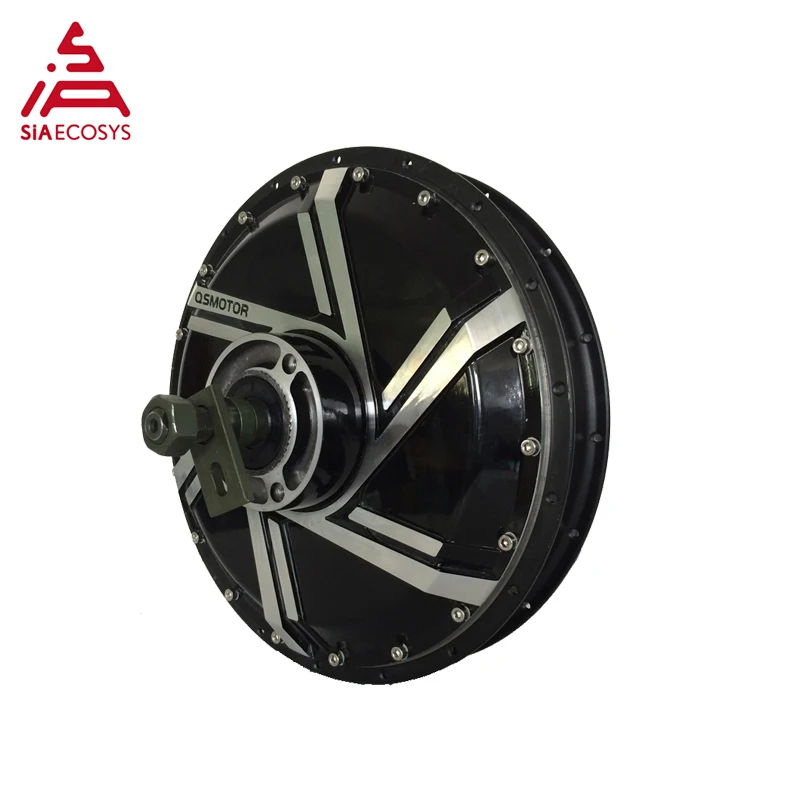 Siaecosys/QSMOTOR 273 6kW  Spoke Moped E-Motorcycle Hub Motor Conversion Kits With 72V100KPH Speed