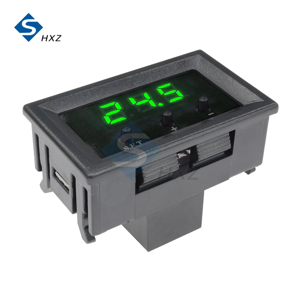 W1209 LED Digital Temperature Controllear Thermostat Temperature Control Thermostat Switch Plate With Thermal Wire Case Sensor