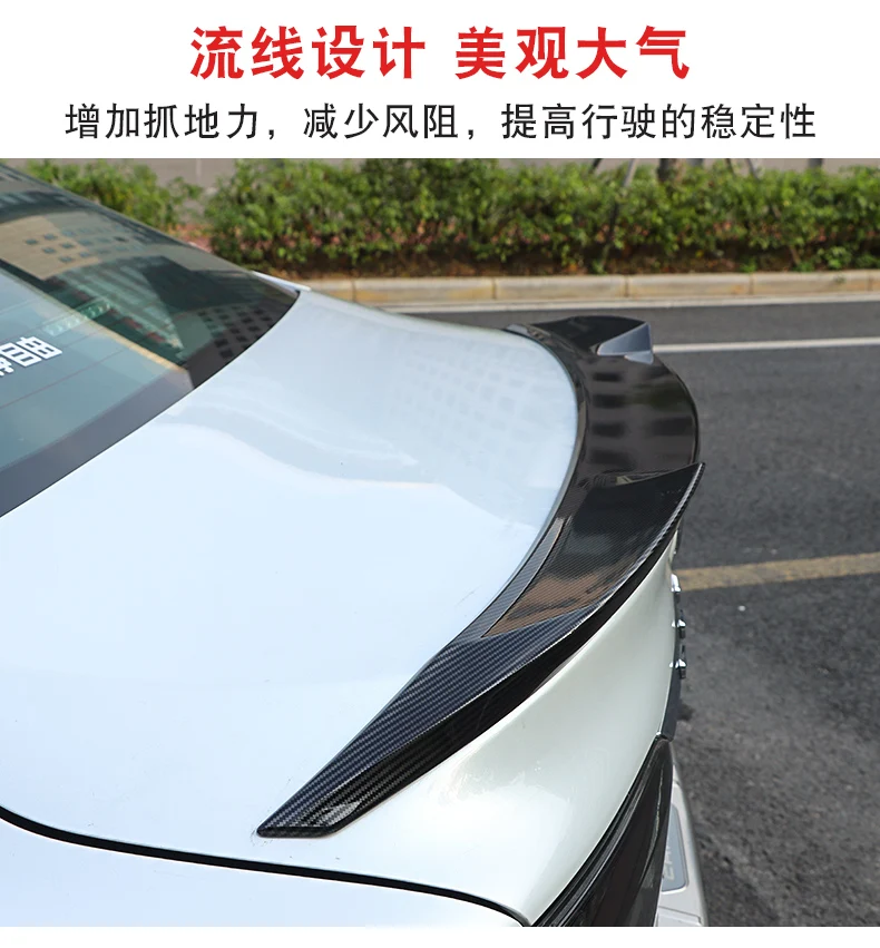 New Design for Toyota Camry 2018 2019 High Quality and Hardness ABS Material Spoiler By Primer or DIY Color Paint Camry Spoilers
