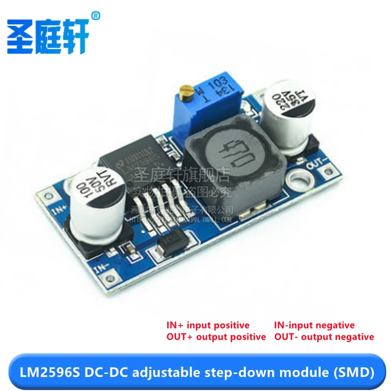 3A Adjustable DC-DC LM2596 LM2596S input 4V-35V Output 1.23V-30V dc-dc Step-down Power Supply Regulator module MP1584EN MINI360