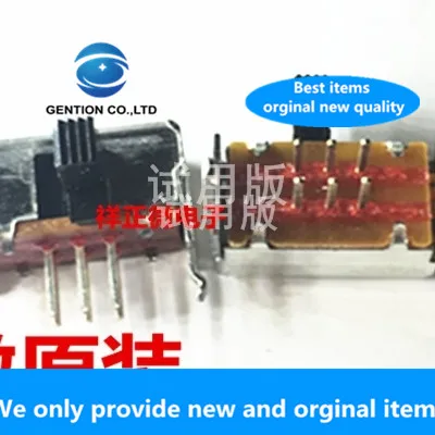 

200pcs 100% orginal new real stock slide switch SSSF121900 slide switch in-line 6-pin 2-stage horizontal handle length 6MM