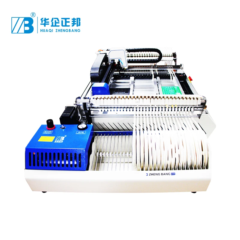 ZB3245TSS Pick And Place Machine LED 2 Head High Speed Full Automatic Desktop Smt Pick And Place Machine For Pcb SMT Production