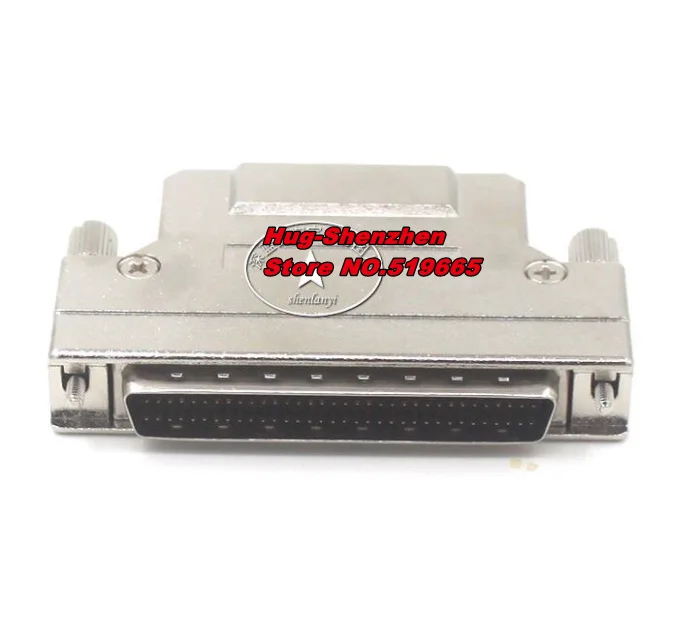 Md68m-AS SCSI connector Iron shell with screw  HPDB68 68pin 68core wire male  Adapter Cable plug