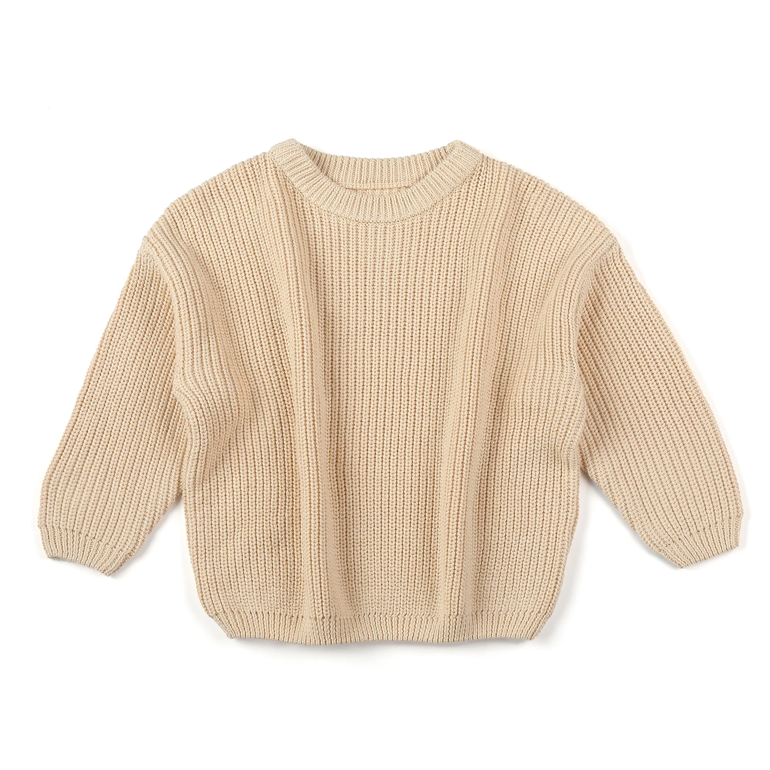 Winter Infant Super Soft Top Cotton Knit Thick Warm Siblings Match Boys And Girls Pullovers Sweaters