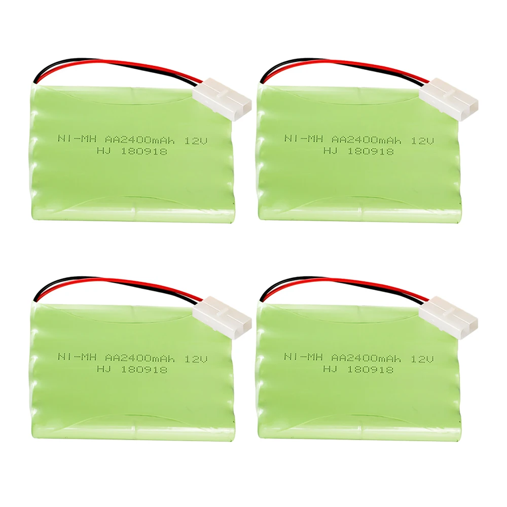 1/2/3/4/5 Pc/Veel 12V 2400Mah Ni-Mh Batterij Voor Rc Speelgoed Auto tanks Treinen Robot Boot Gun Ni-Mh Aa 200Mah 12V Oplaadbare Batterij