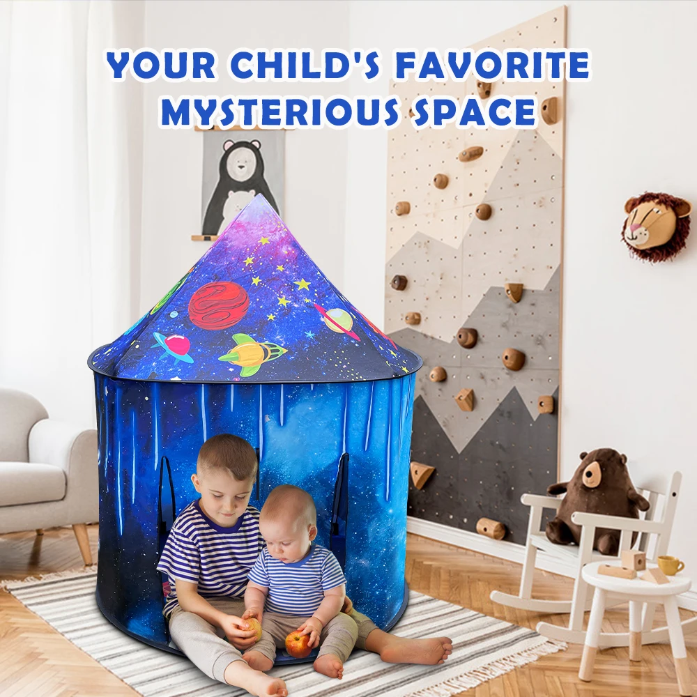 YARD Kids Tent New Design Space Children's House Enfant Portable Baby Play House Tipi Kids Space Toys Play House For Kids