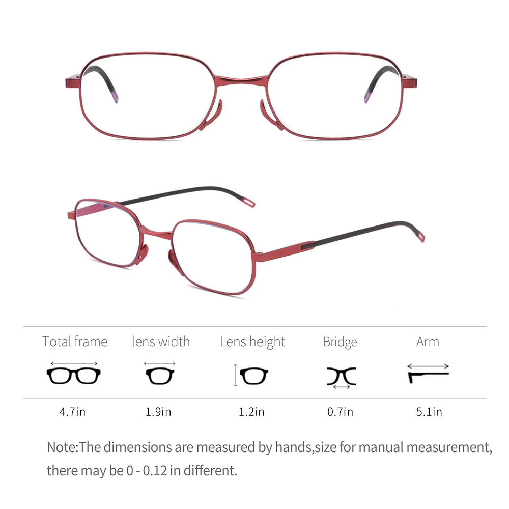 

New Blue Light Reading Glasses For Men Portable Ultrathin Reading Glasses For Women Can Be Attached To The Back Of The Phone