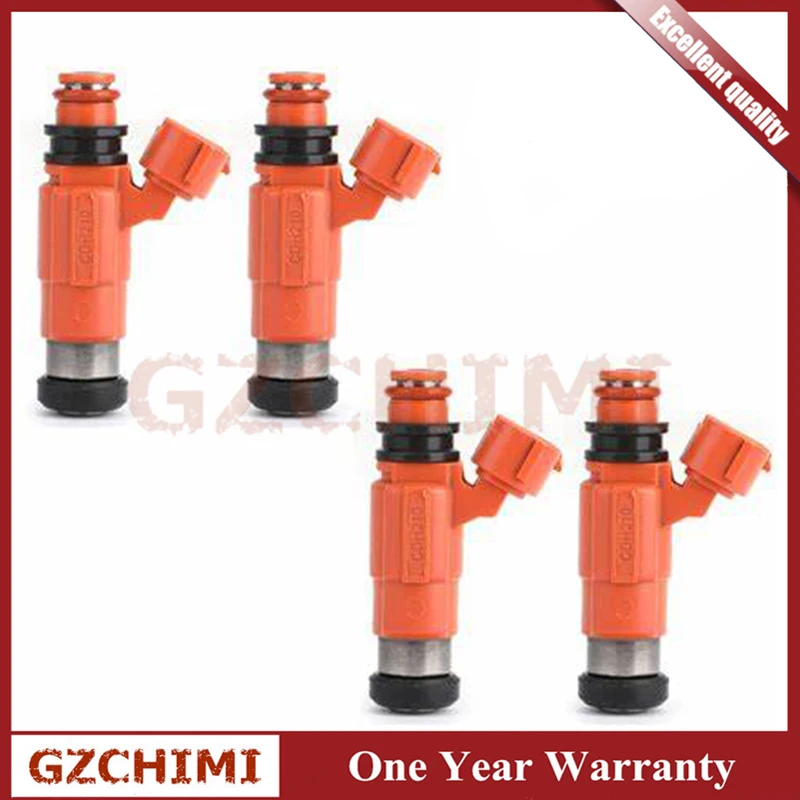 4PCS/Lot Fuel Injector 68V-8A360-00-00 CDH210 For Y amaha F115 HP Outboard 2000 -2011