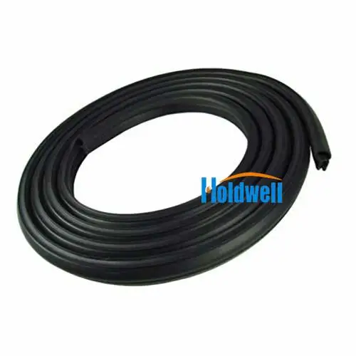 Holdwell 5 Meter Cab Door Rubble Weatherstrip Seal 4369662 for John Deere Hitachi Excavator