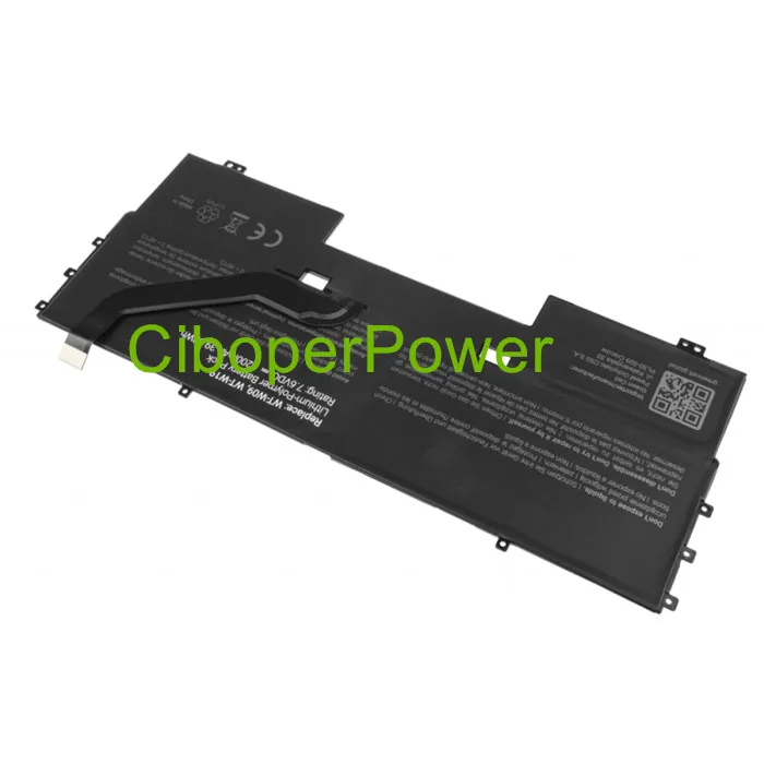 7.6V 5449mAh 41.4Wh  HB54A9Q3ECW Laptop Battery For X WT-W09 WT-W19