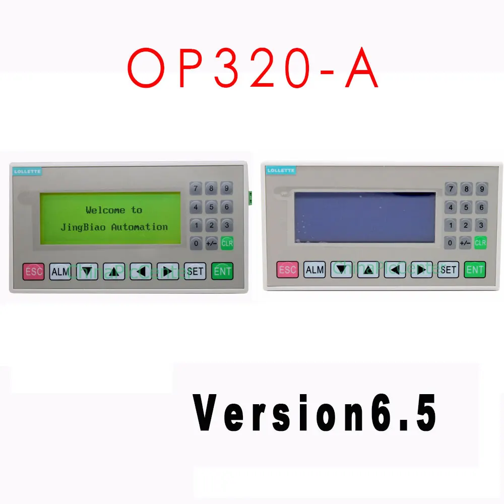 LOLLETTE OP320-A OP320-A-S MD204L Text Display Compatible with V6.5 MD204L Support 232 485 Communication