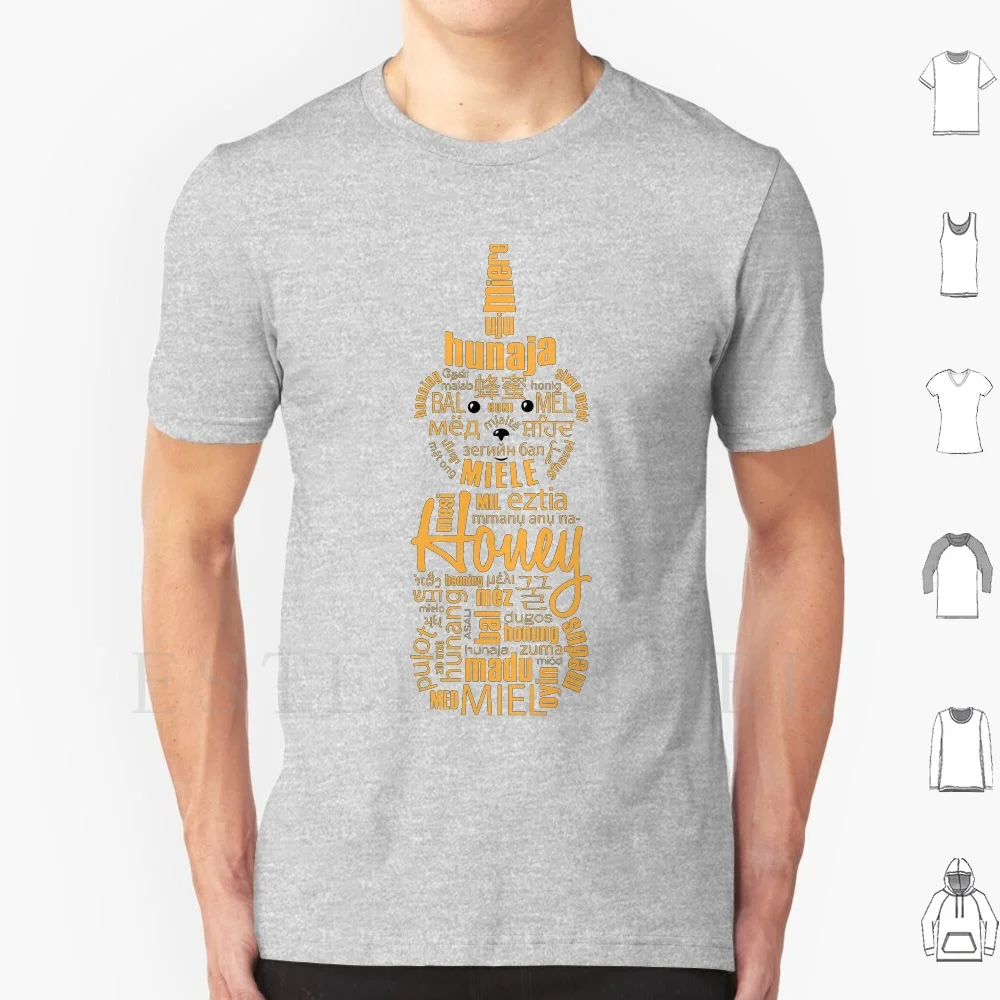 The Language Of Honey T Shirt Cotton Men DIY Print Honey Bee Beekeeper Honeybee Apiary Honey Bear