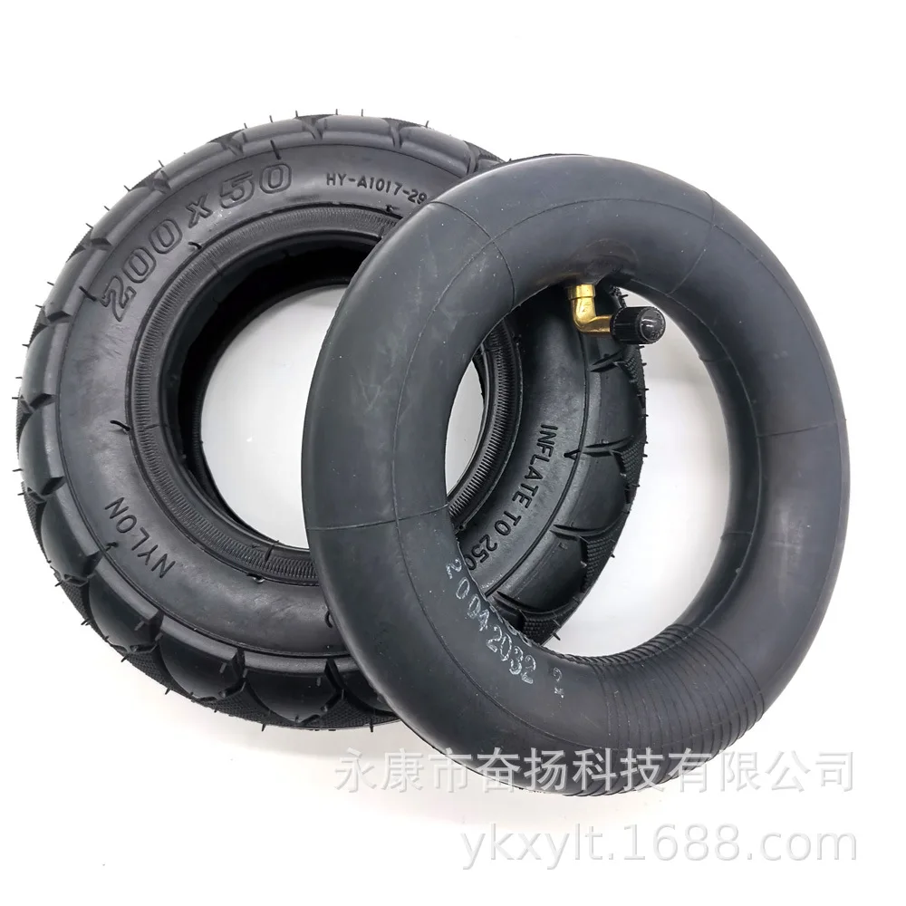 

Small Dolphin Electric Scooter Tire Inner and Outer 200x50 Mini Car Accessories 8 Inches