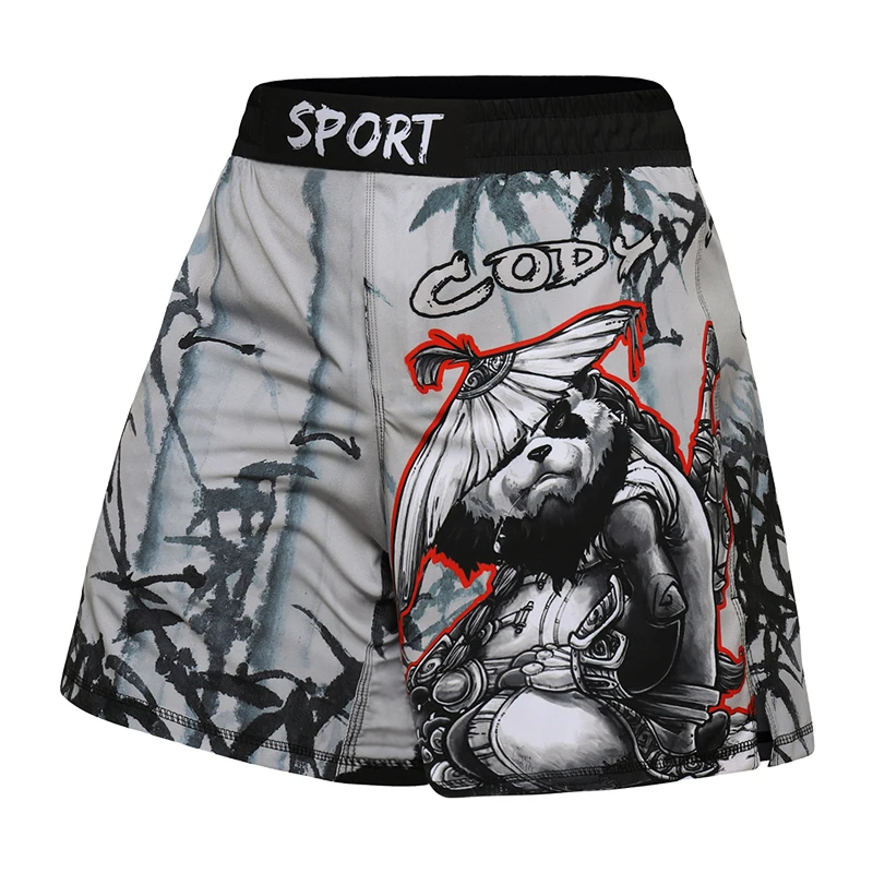 

Cody Lundin MMA Shorts Sublimation Printed Kid's Fighting Shorts Running Boxing Bjj Shorts For Children Sportswear