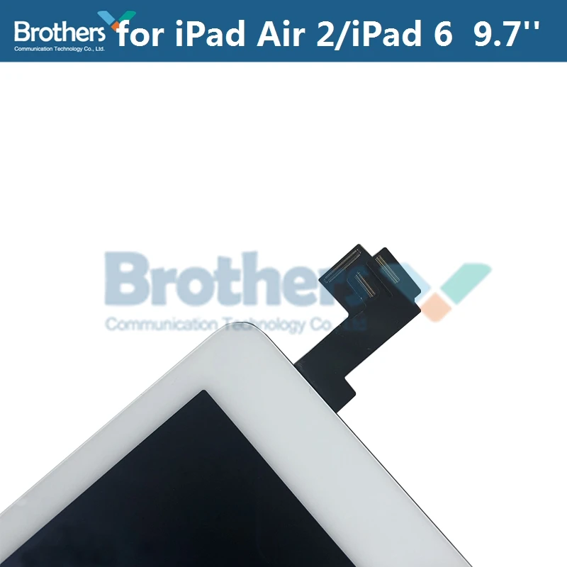 Screen For iPad Air 2 Air2 iPad 6 A1567 A1566 LCD Screen LCD Dispaly Assembly Tablet Panel Touch Screen Digitizer Test Top 9.7''