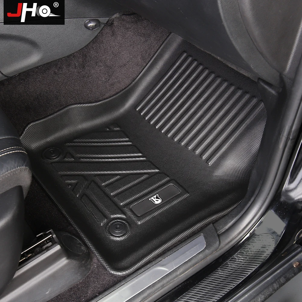 JHO TPE Car Rubber Floor Mat Carpet Cover For Jeep Grand Cherokee 2014-2020 2015 2016 2017 2018 2019 SRT Interior Accessories