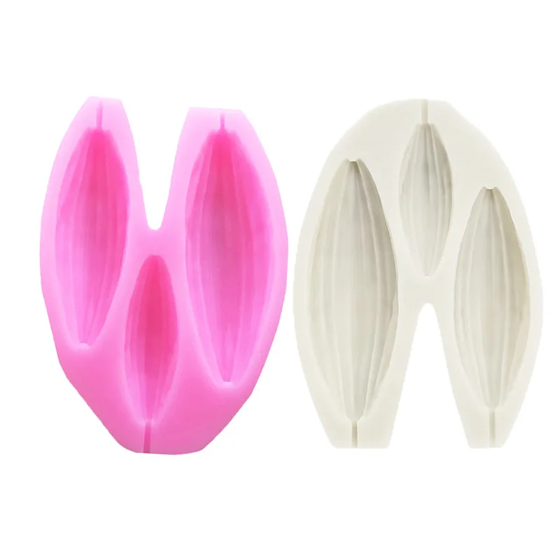 Peruvian Lily Petal Veiner Silicone Mold Cake Molds DIY Handmade Mould For Fondant Flower Cake Decorating Tool