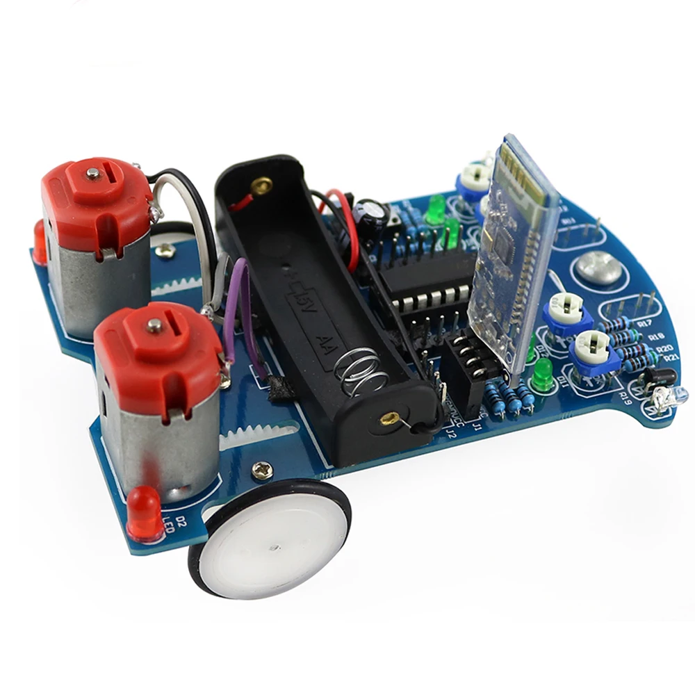 Diy kit eletrônico carro inteligente controle bluetooth rastreamento de patrulhamento evitar obstáculos sensor gravidade para o ensino da física