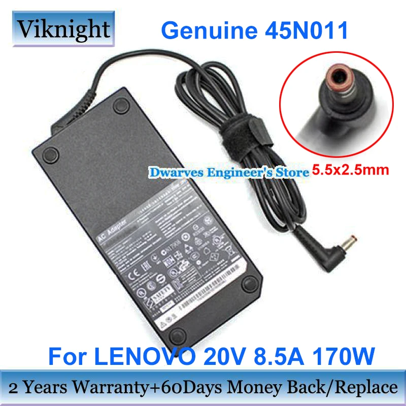 Genuine 45N011 20V 8.5A AC Adapter For Lenovo Y560 Y500 Y500N Y510P Y410P Laptop Power Supply Charger 45N0516 45N0112 45N0113