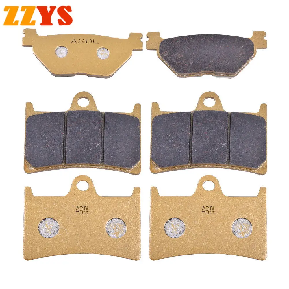 

Motorcycle Front Rear Brake Pads Set For YAMAHA XV1700 FJR1300 FJR1300A FJR 1300 XV1900 XV1900A Midnight Star XV 1700 1900 PCR