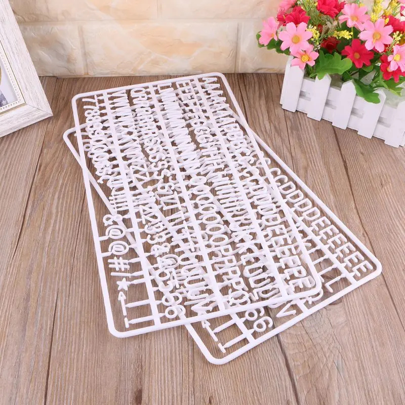 Alphabet Numbers Characters for Changeable Felt Letter Board Message Boards Words Office Home Decoration Accessories