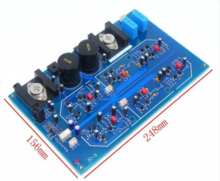 New JC3 Gold seal voltage stabilization preamp board HiFi Full discrete high-end finished preamp board