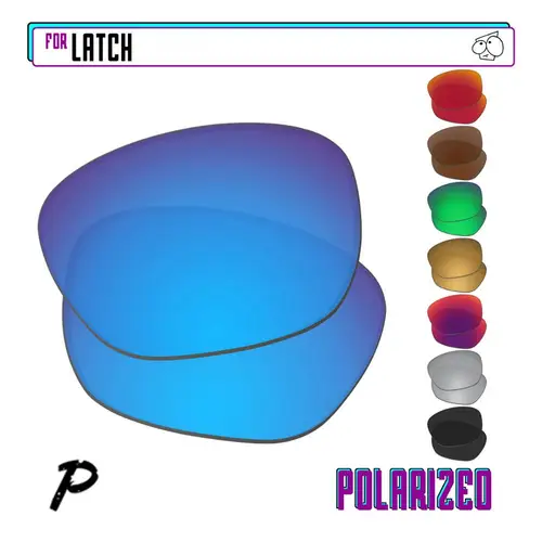Lentes de repuesto polarizadas EZReplace para gafas de sol Oakley Latch OO9265 - 53 mm - Múltiples opciones