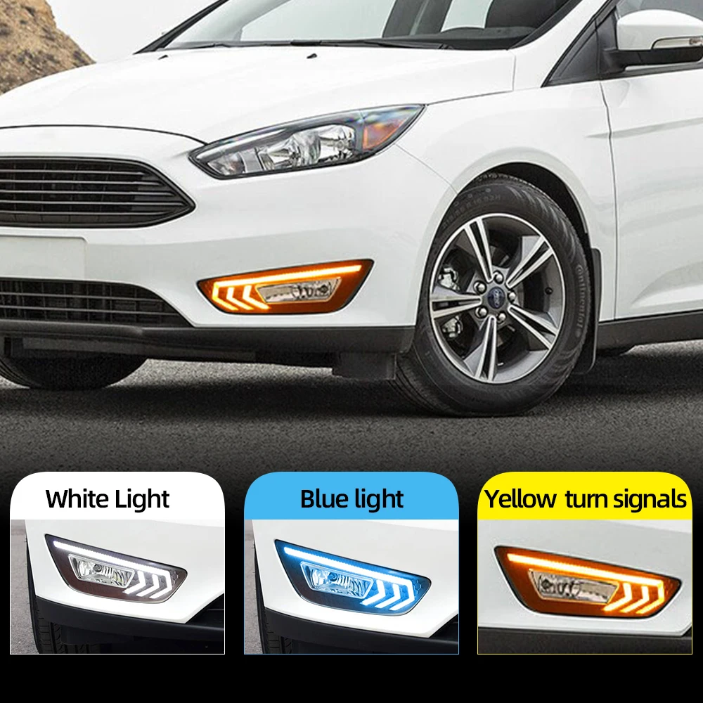 Focus Sis için En İyi Arka Işık Seçimi: Ford Focus 3 MK3 2015-2018 İçin LED DRL ve Sinyal Ampulleri