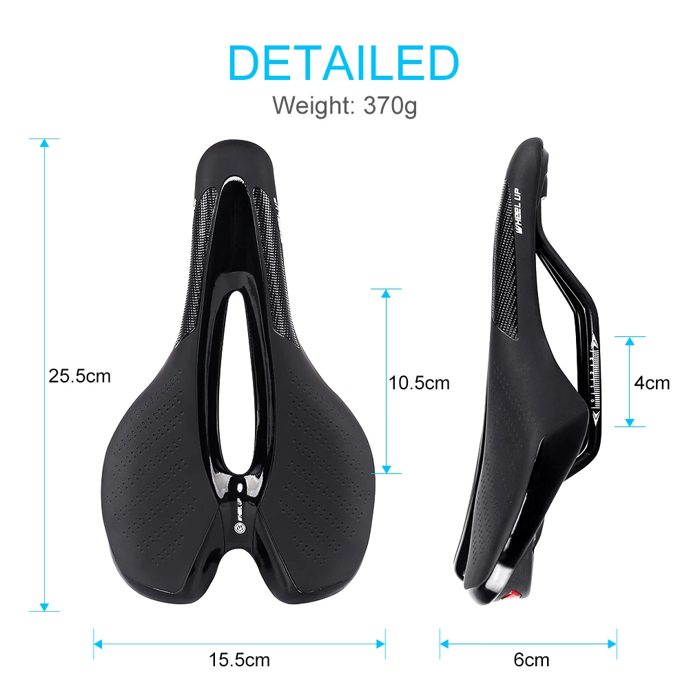 Road Bike Saddle MTB Bicycle Seat With Warning Taillight USB Charging PU Breathable Soft Seat Cushion Mountain Cycling Racing