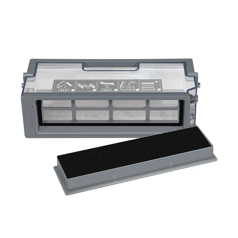 Robot aspirapolvere contenitore filtro polvere contenitore per Ecovacs Deebot T8 aspirapolvere Robot parti filtro accessori