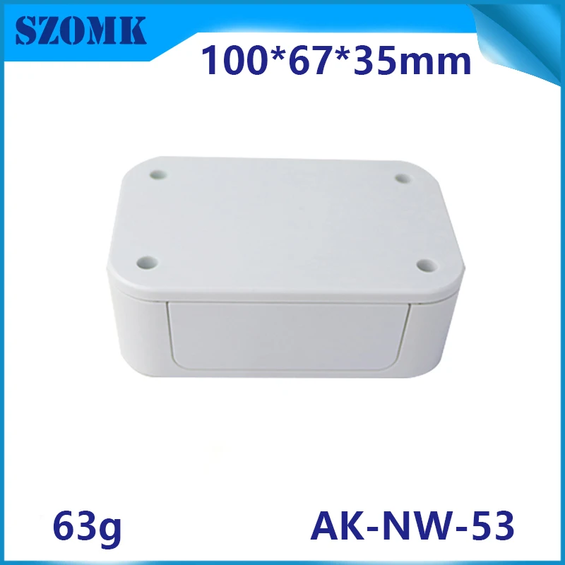 SZOMK New Design Electronics WIFI Router Plastic Enclosure ABS Plastic Junction Box Electrical Plastic Enclosure Housing