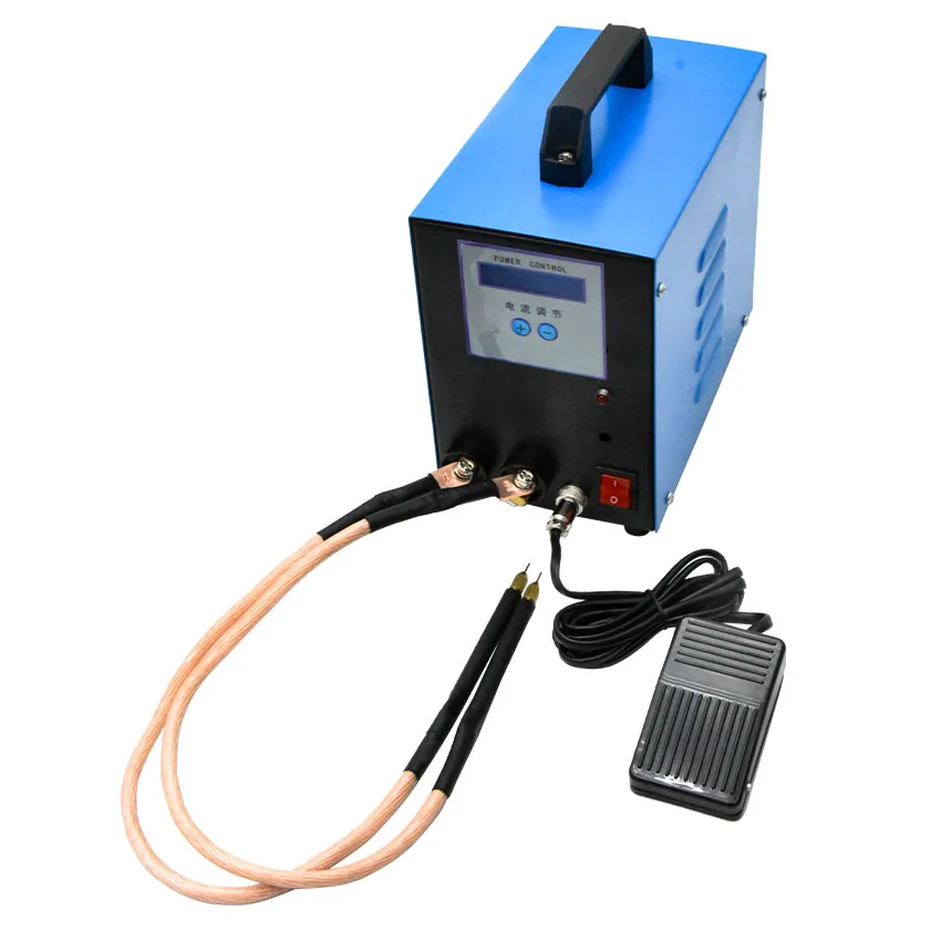 5KW Spot Welding Machine Handheld Mini Spot Welder With Welding Pen 18650 Battery Welding Machine Foot Pedal Control Welding