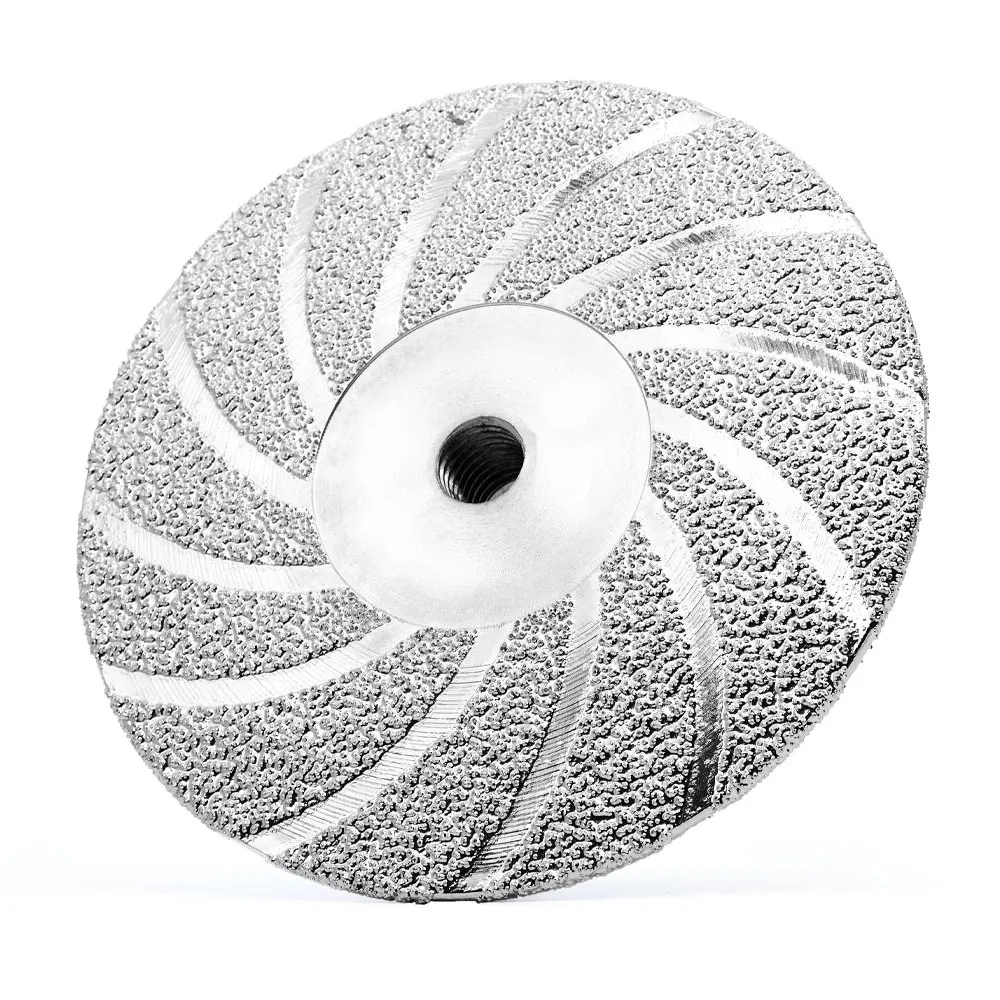

5 Inch 125mm Vacuum Brazed Diamond Cutting Grinding Disc Premium Quality Polishing Wheel Saw Blade M14 & 5/8-11 Thread