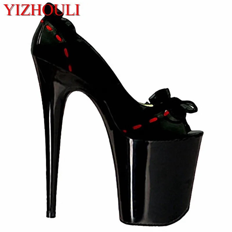 

Ultra high and 20cm catwalk shoes, catwalk shoe model shoes, big-name stars with a Dance Shoes