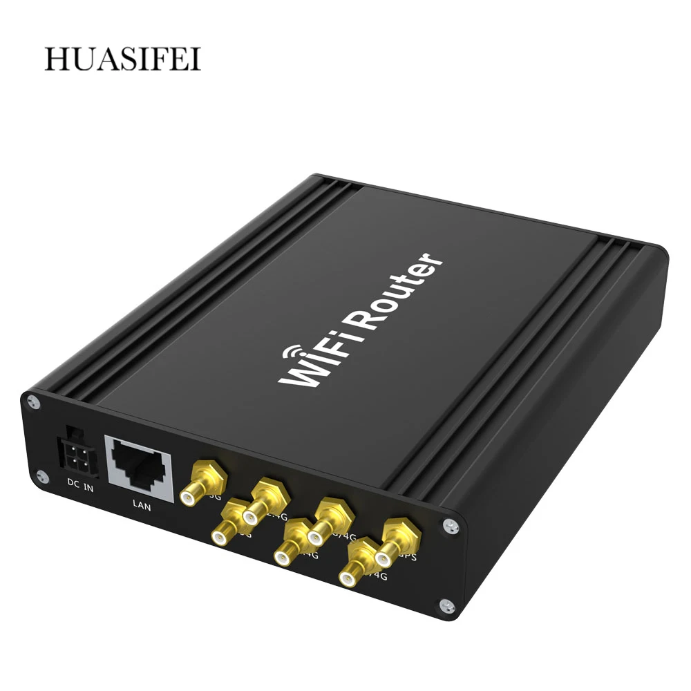 HUASIFEI 4G LTE 라우터 5GHz 자동차 와이파이 라우터 4g Sim 카드 산업용 라우터 여행 GPS 1200Mbps 듀얼 주파수 휴대용 4g 와이파이 ro