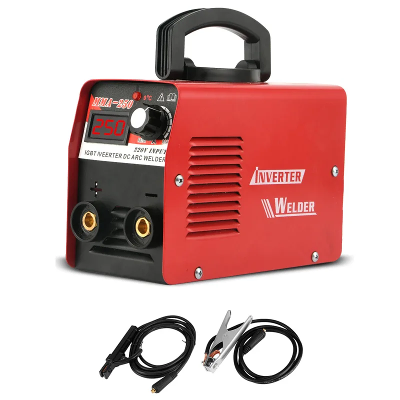 Mma-250 البسيطة ألة لحام كهربائي Igbt أنبوب السلطة العاكس Dc المنزلية ماكينة لحام نقطي