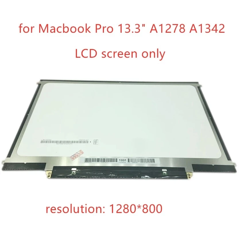 Imagem -02 - Painel Lcd com Substituição de Vidro Frontal para Macbook Pro 13.3 Oudisplay A1278 Display Lp133wx3 Tla5 Lp133wx3 Tla6 B133ew04 B133ew07