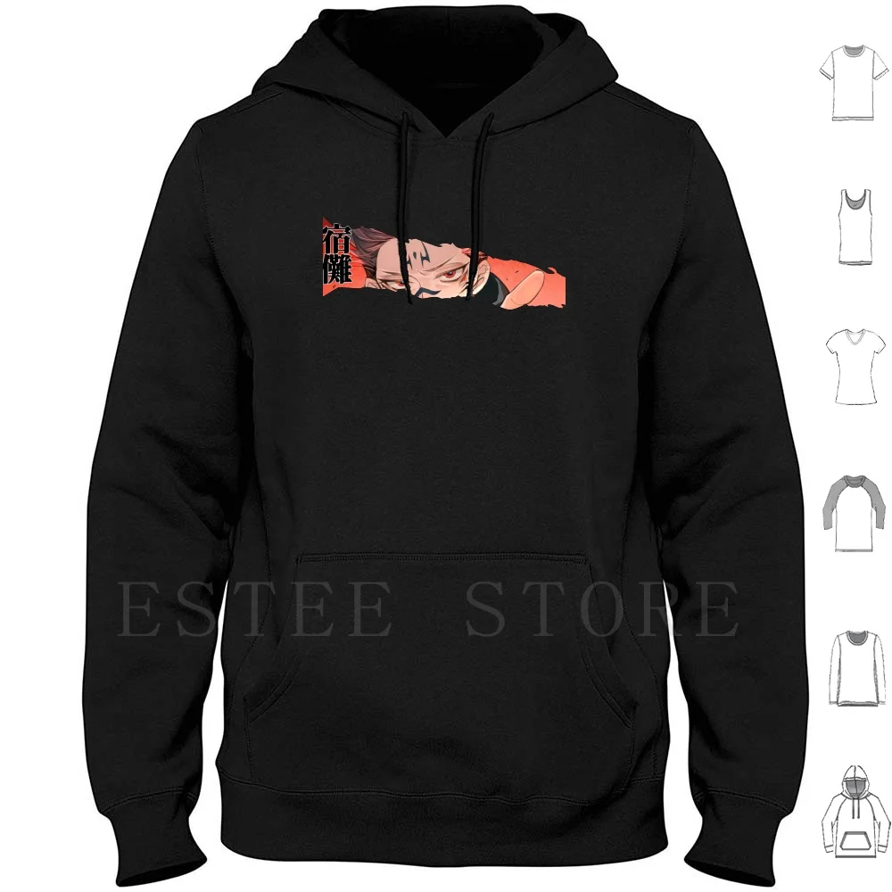 

Толстовки Ryomen Sukuna Peeker Anime Manga Jujutsu