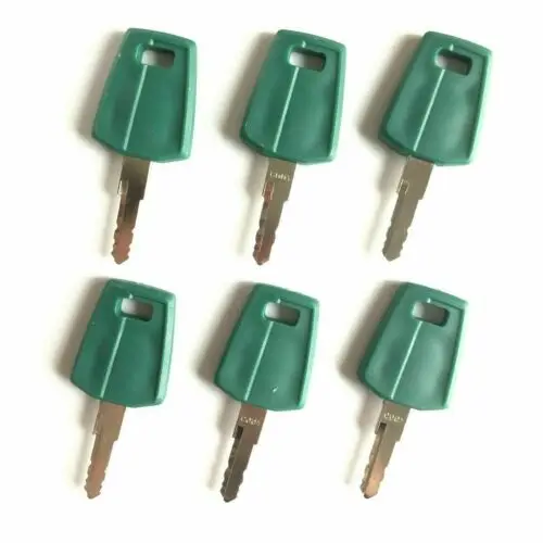 

6Pc key For Volvo F series Wheel Loader ,Excavator Ignition Keys C001 11444208 Free Shipping