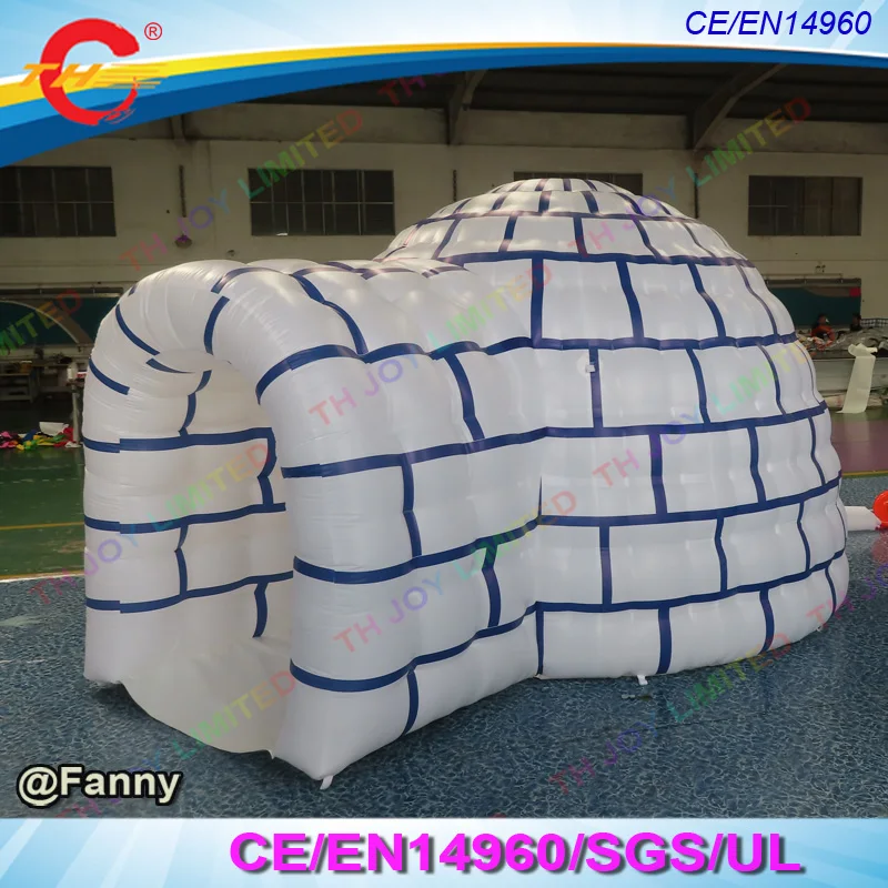 

brick printing outdoor 10m diameter giant inflatable igloo,bubble tent,portable inflatable dome tents for party events