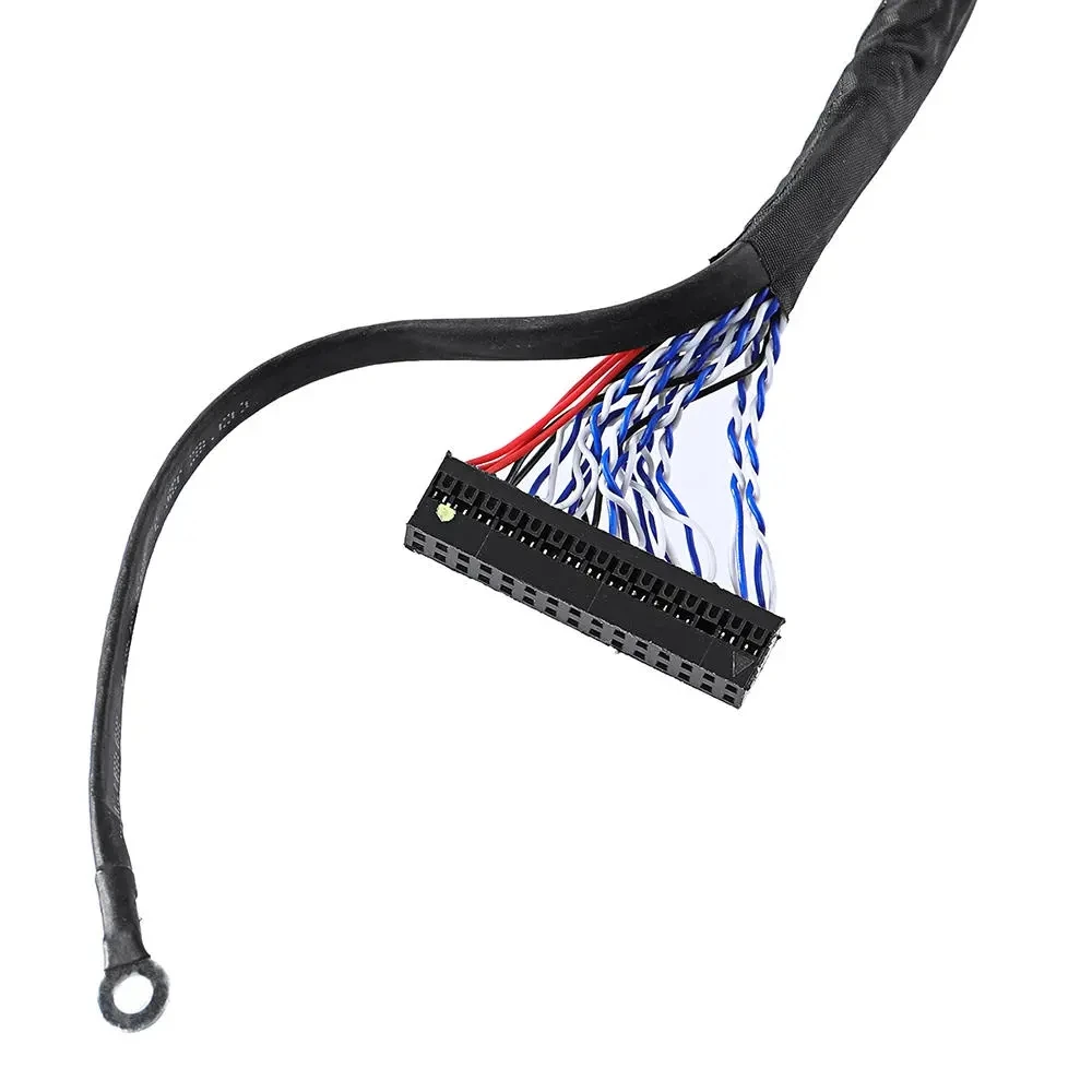 FFC FPC LVDS Cable 2 ch 8-bit 51 pins 51pin dual 8 cable flexible flat cable For LED panel 550mm Universal HD LCD LED 2 Models