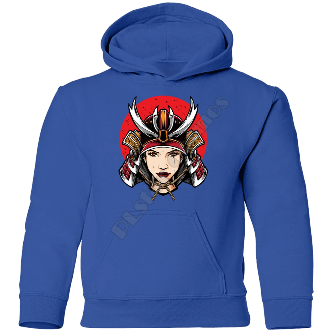 Samurai Kids Hoodies 3D Printed Kids Sweatshirt Child Long Sleeve Boy For Girl Blue Pullover Drop Shipping