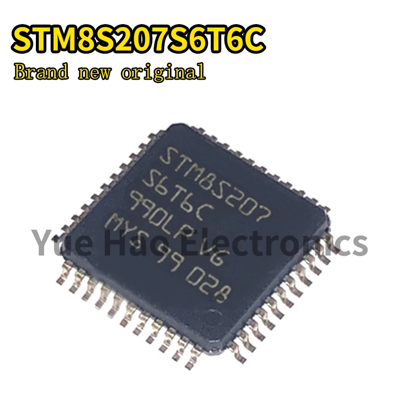 STM8S207S6T6C STM STM8 STM8S STM8S207 STM8S207S STM8S207S6 STM8S207S6T6 IC MCU 8BIT 32KB FLASH LQFP-44